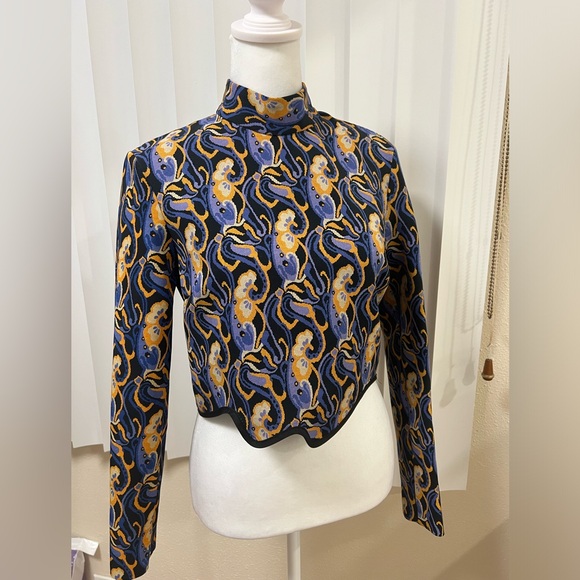 Zara top long sleeve size XS. - Picture 1 of 10